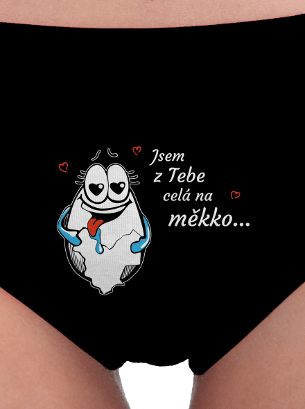 Vejce dámské kalhotky Black