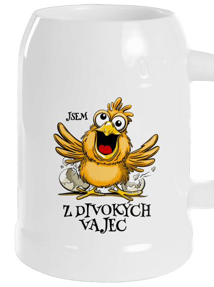 Z divokých vajec půllitr White