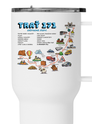 Trať 171 termohrnek White