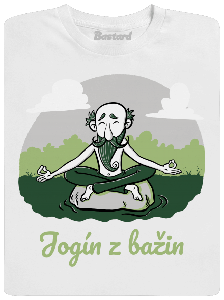 Jogín z bažin pánské tričko White