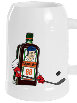 Jágrmeister půllitr White