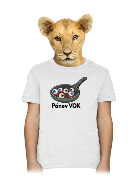 Pánev vok dětské tričko White