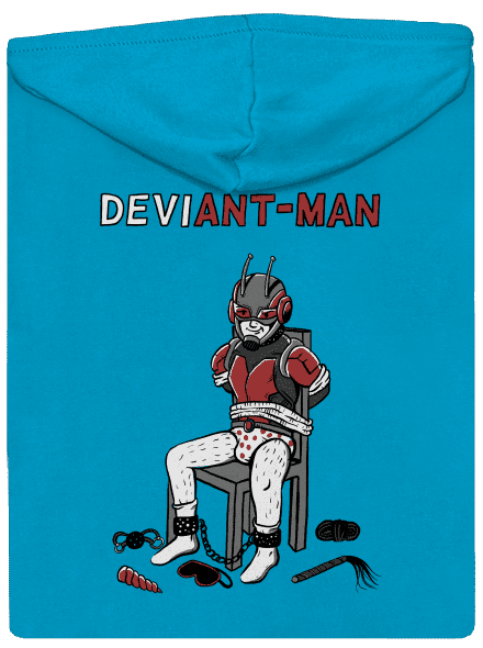 DeviAnt-man dámská mikina na zip Blue Atol