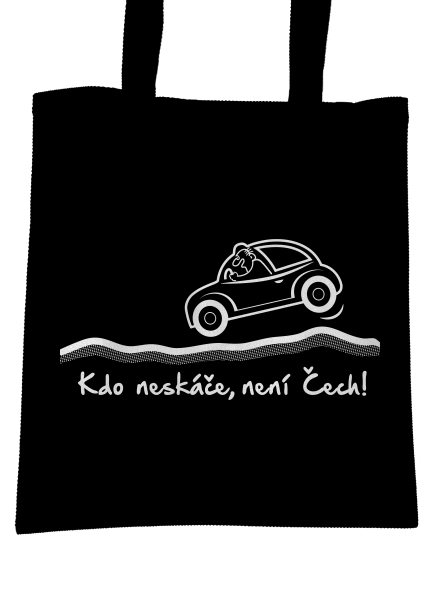 Kdo neskáče taška Black