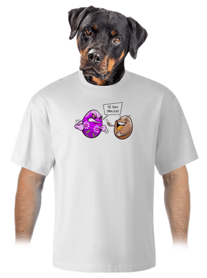 Zmaluju tě unisex tričko oversized White