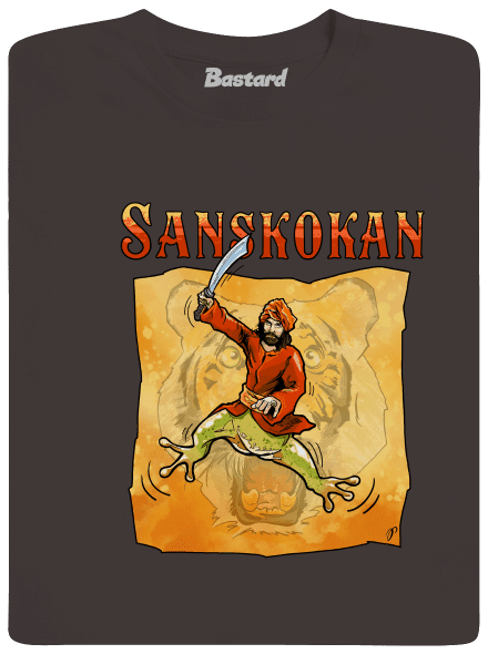Sanskokan pánské dlouhý rukáv Bear Brown