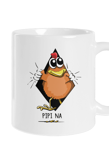 Pipina klasický hrnek White