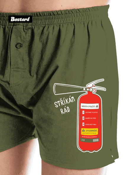 Stříkám rád pánské trenky Khaki