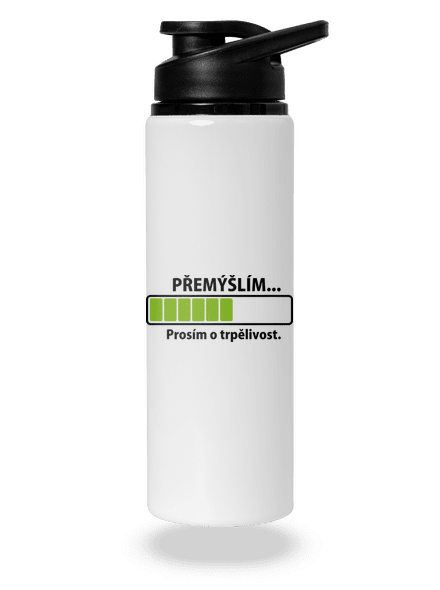 Přemýšlím lahev na vodu White