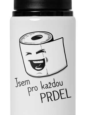 Prdel lahev na vodu White