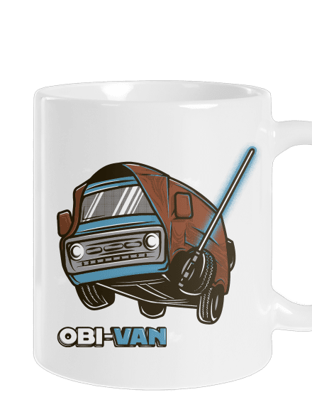 Obi-Van klasický hrnek White