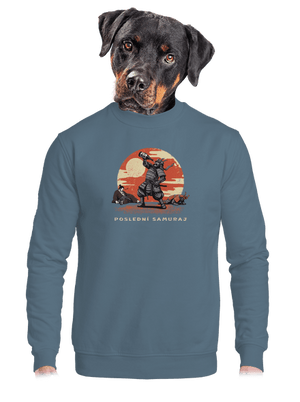 unisex mikina bez kapuce