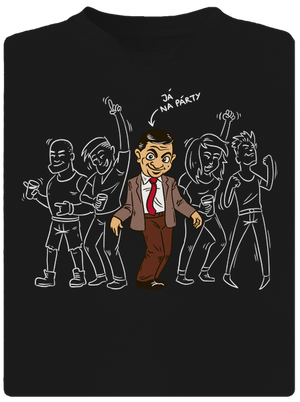 Já na párty pánské sportovní tričko Black