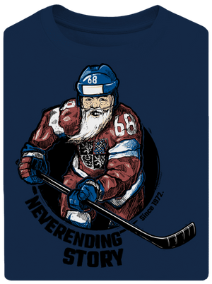 Jarda Forever unisex tričko oversized Midnight Blue