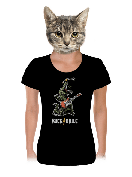 Rockodile dámské tričko Black