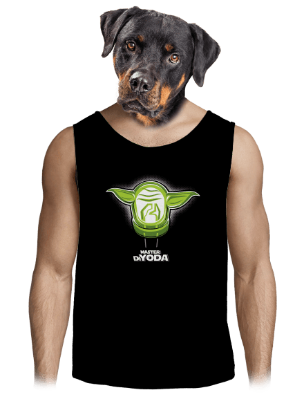Mistr DiYoda pánské tílko Black