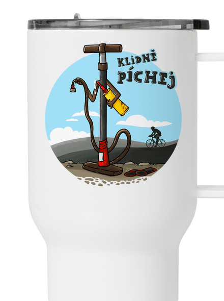 Klidně píchej termohrnek White