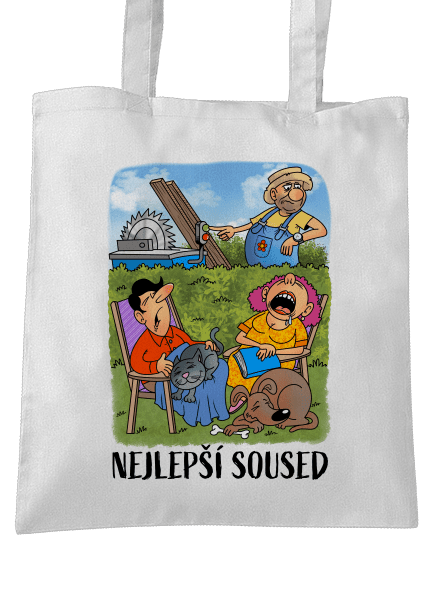 Nejlepší soused taška White