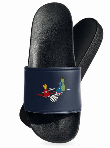 Superhrdino nezlob se pantofle Navy