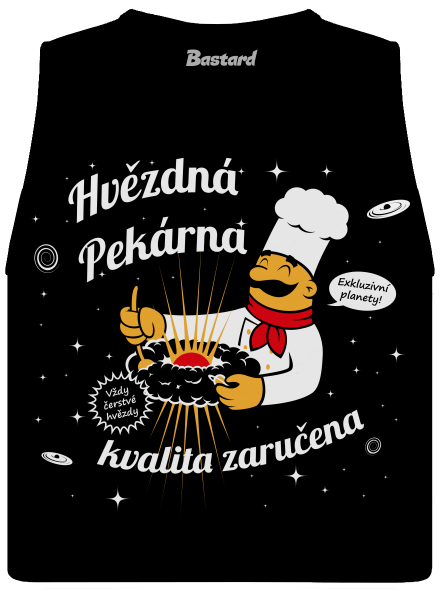 Hvězdná pekárna dámské tílko volné Black