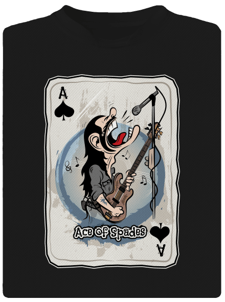 Ace of Spades dětské sportovní tričko Black