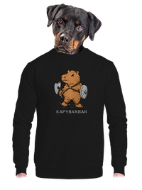 unisex mikina bez kapuce