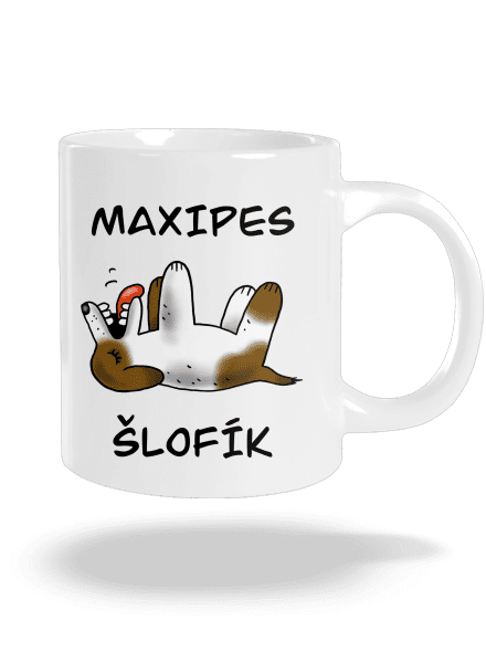 Maxipes Šlofík velký hrnek White