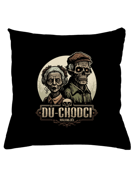 Dů-chodci polštář Black