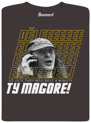 B18: Jiří Kára pánské dlouhý rukáv Bear Brown