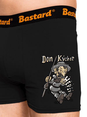 Don Kýchot boxerky Black