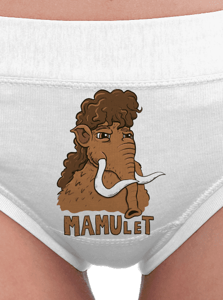 Mamulet dámské kalhotky White