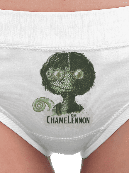 ChameLennon dámské kalhotky White