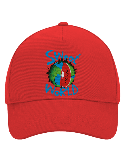 Sweet World kšiltovka baseballka Classic Red