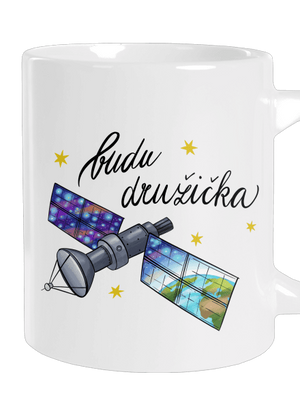 Budu družička velký hrnek White