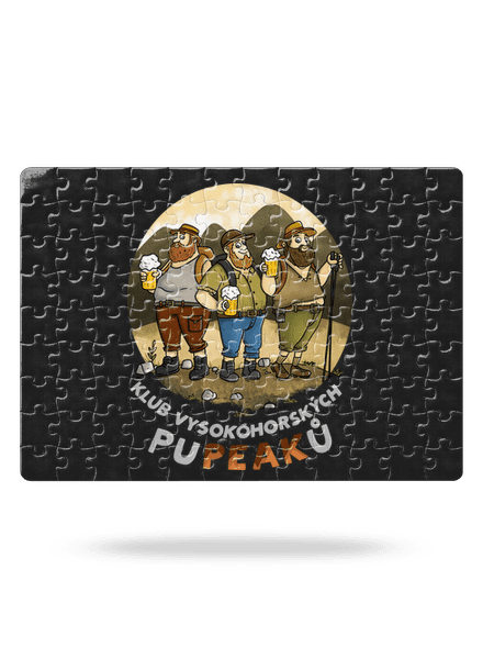 Klub pupeaků puzzle White