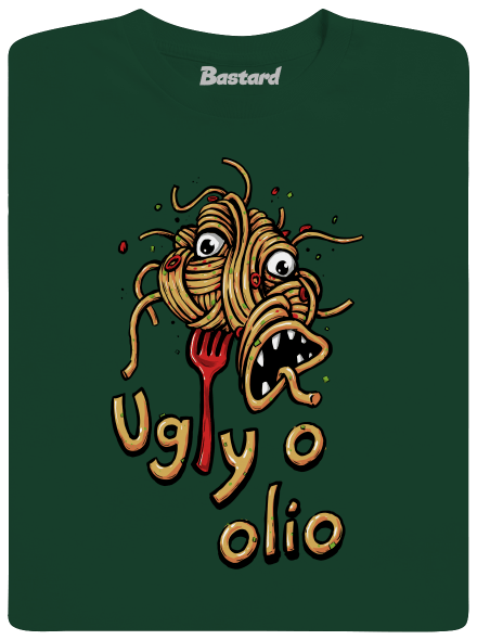 Ugly o olio dětské tričko Bottle Green