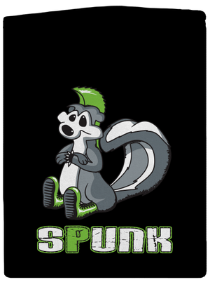 Spunk dámská mikina na zip Black