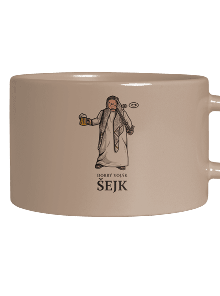 Dobrý voják Šejk hrnek makronka Brown Macaron