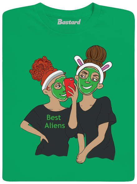 Best aliens dětské tričko Kelly Green