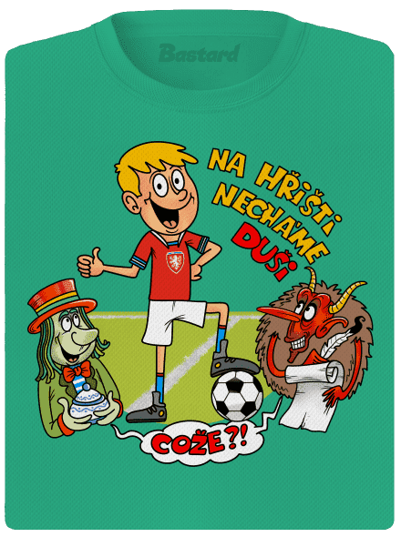 Na hřišti necháme duši dámské sportovní tričko Mint Mal