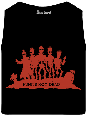 Punks Not Dead pánské tílko Black