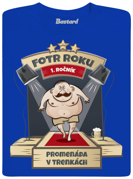 Fotr roku pánské tričko Royal Blue
