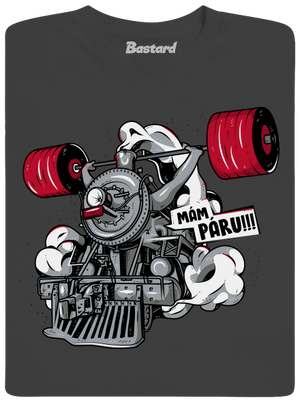 Lokomotiva pánské dlouhý rukáv Dark Grey