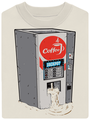 Jackpot unisex mikina bez kapuce Off White