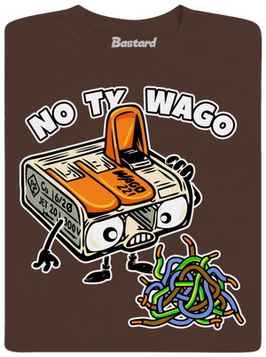 Wago svorka pánské tričko Brown