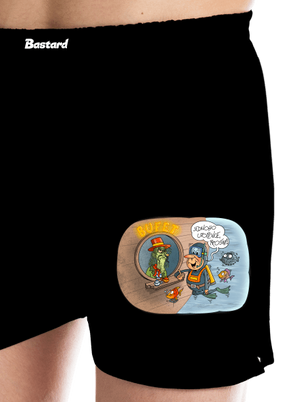 Jednoho utopence pánské trenky Black