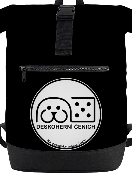 Deskoherní čenich batoh Black