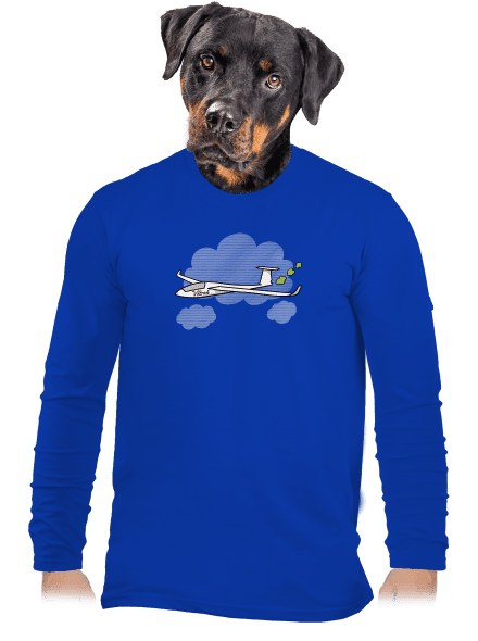 Větroň pánské dlouhý rukáv Royal Blue