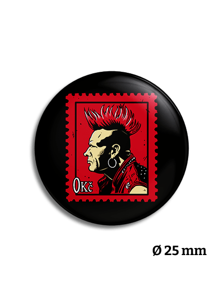 Placka Známka punku