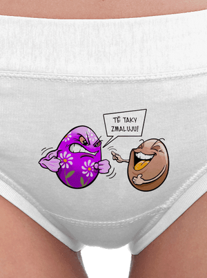 Zmaluju tě dámské kalhotky White